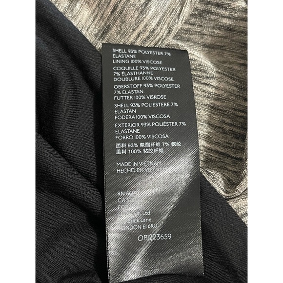 Anthropologie Kari Metallic Midi Dress Gold NWT SZ 2X - Picture 10 of 15